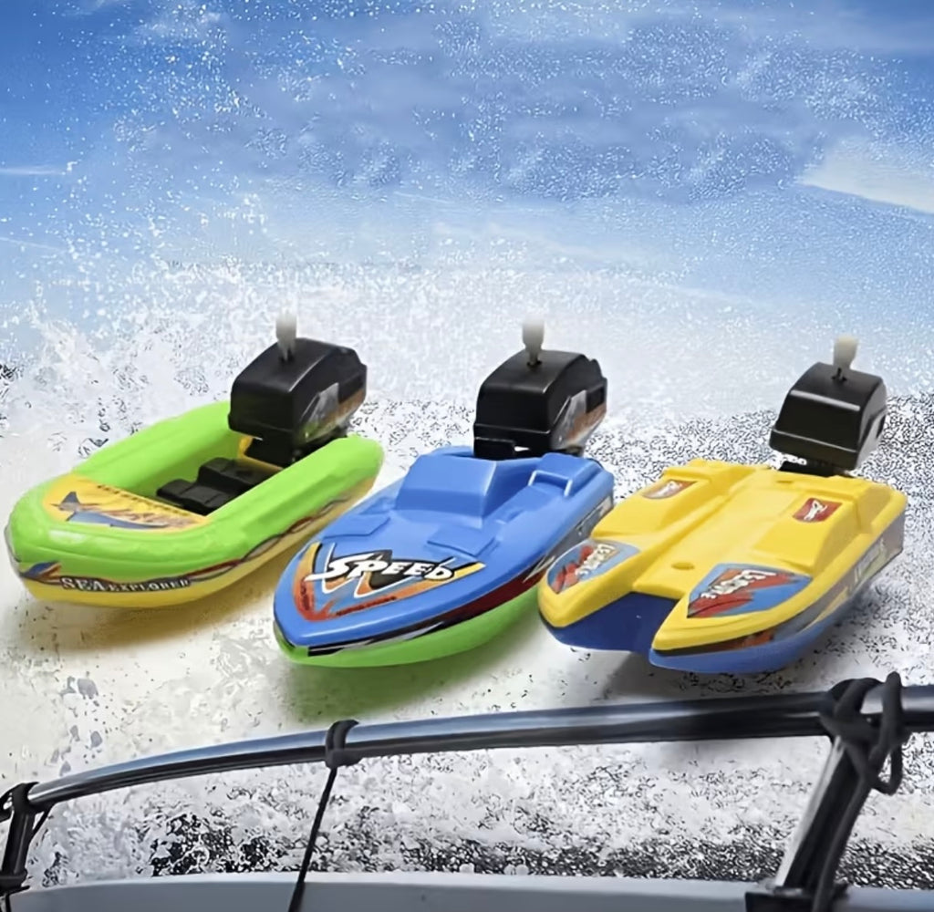 Toy boats with charge 2/4 pcs