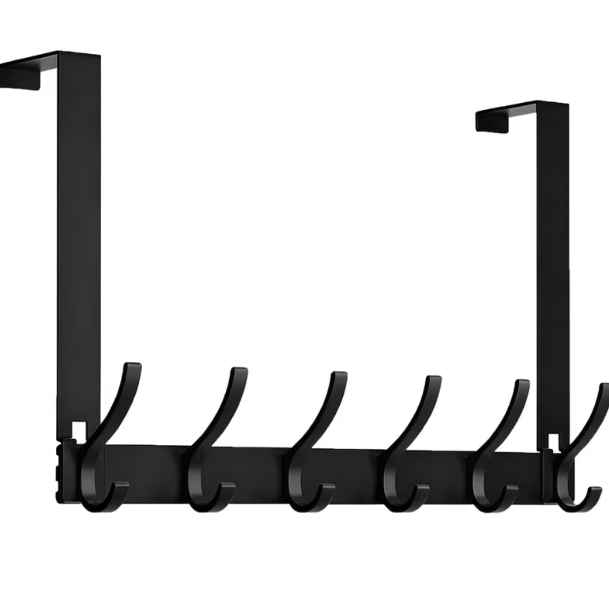 Clothes hanger hook without drilling.