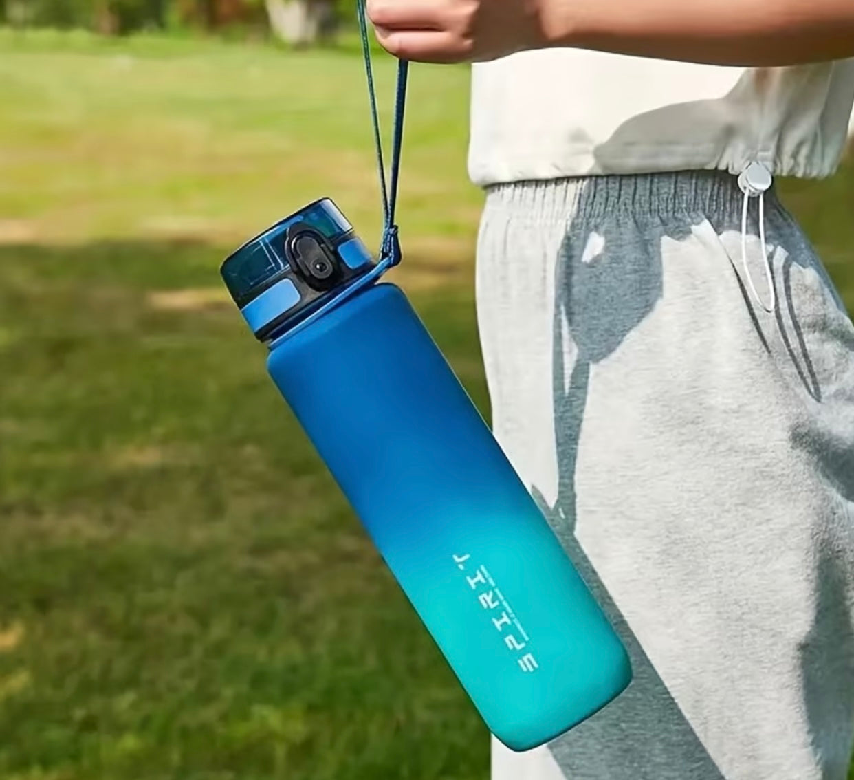 1 pc, fitness portable sports travel water bottle