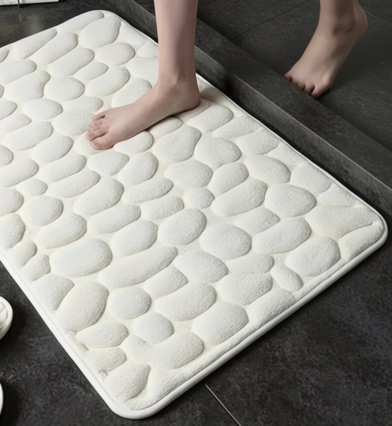 Soft and Absorbent Bath Mat with

Non-slip PVC bottom (60x40 CM)