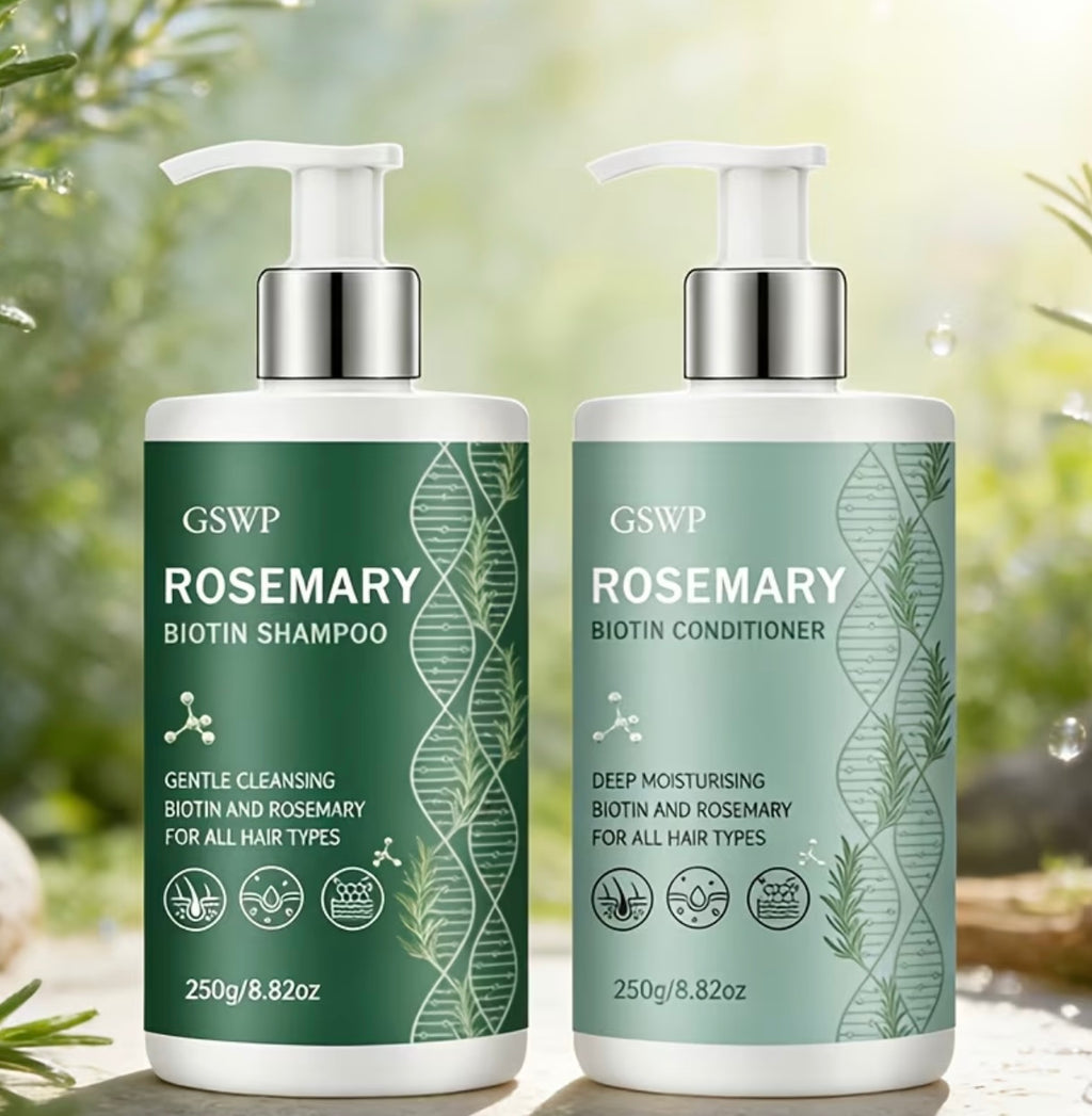 Set

Rosemary and Biotin Shampoo and Conditioner