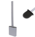 Spazzolone WC in Silicone Bianco