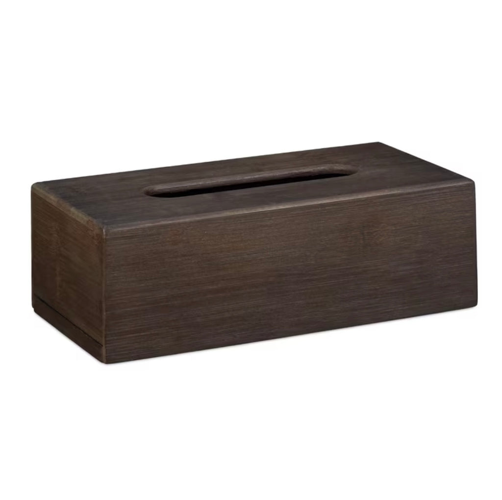 Scatola marrone scuro porta fazzoletti