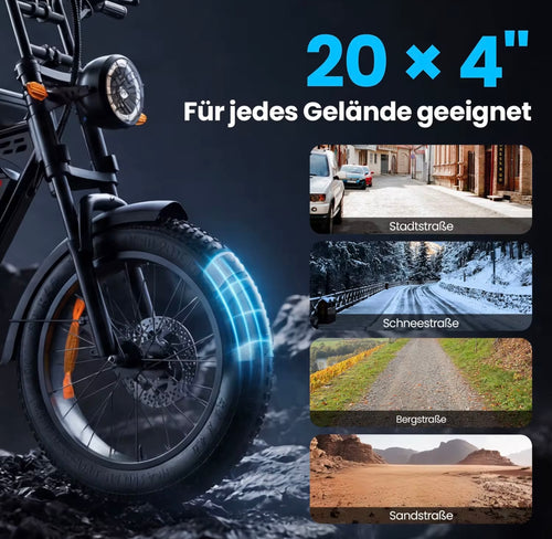 Electric Mountain Bike X5 250W 48V 15AH