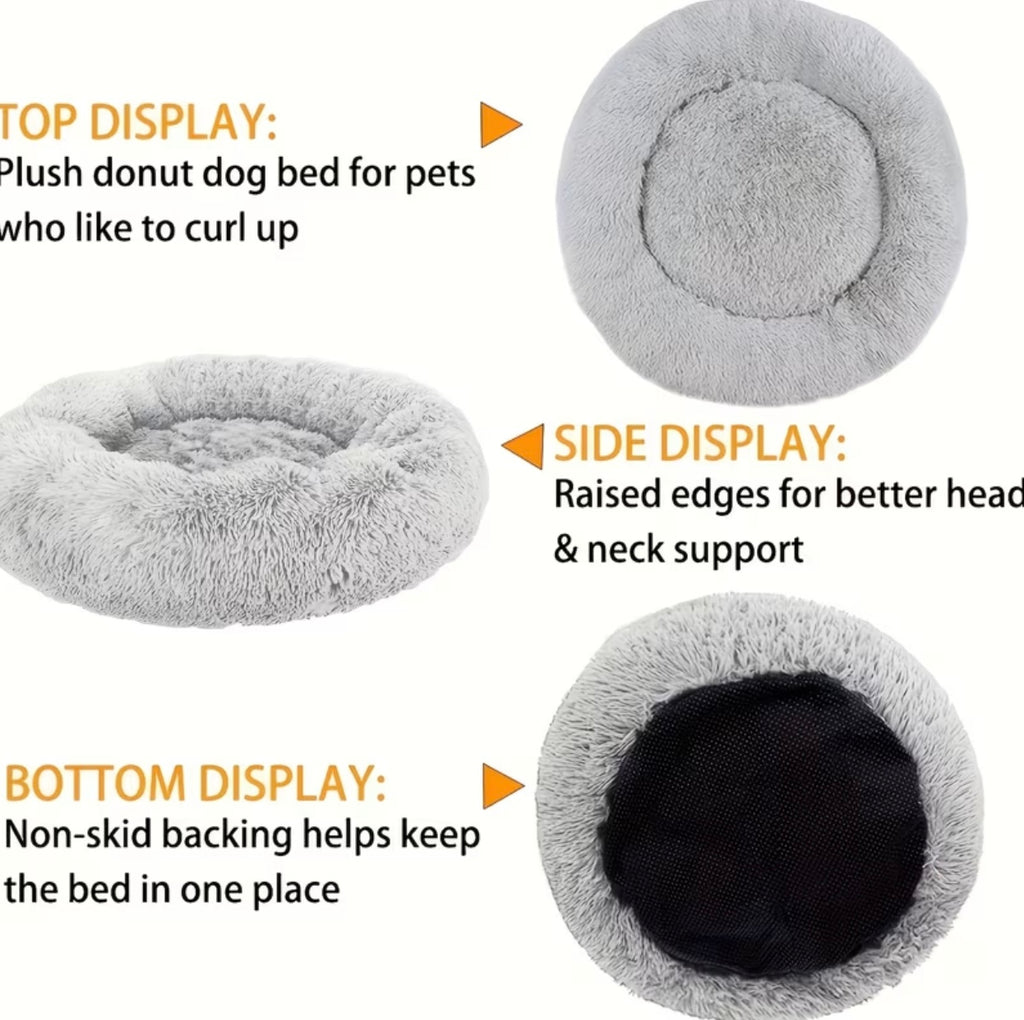 Comfortable Donut Beds for Dogs and Cats