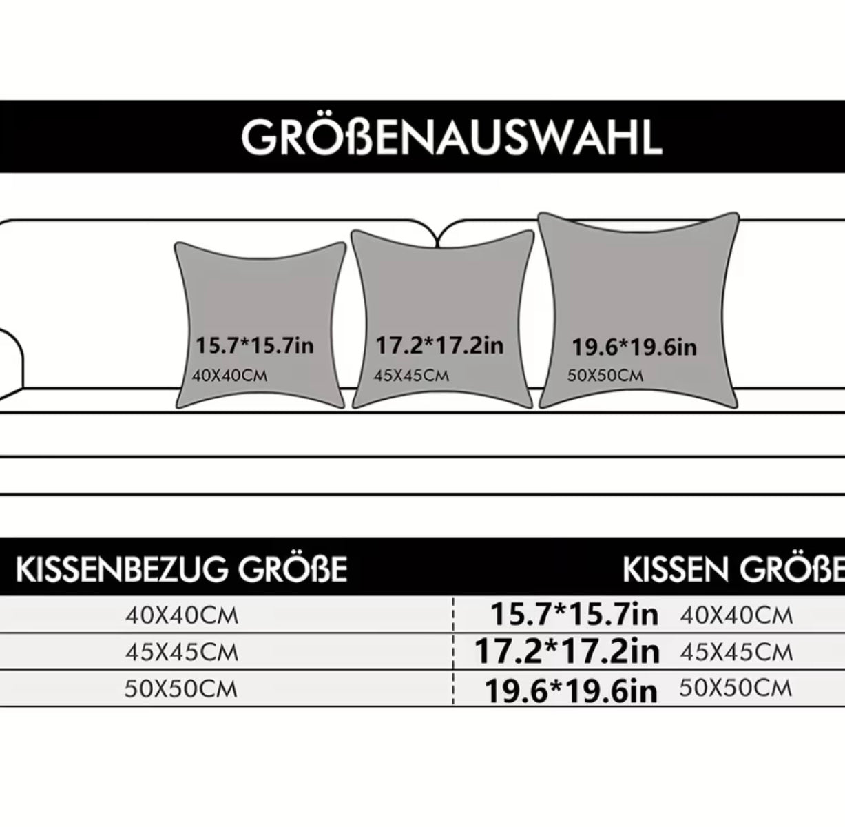 4 Coperture Cuscini Decorativi Morbide a Righe