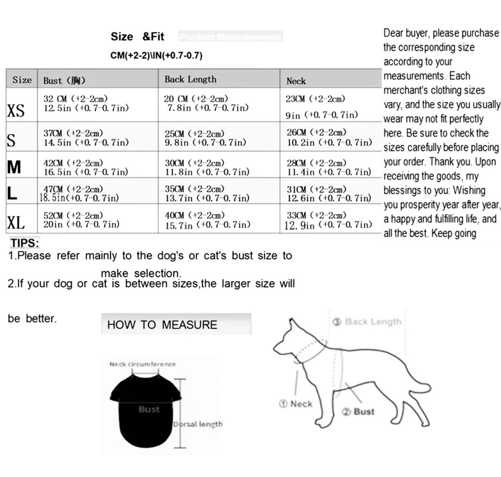 Ss-border Autumn and Winter Clothing for Dogs