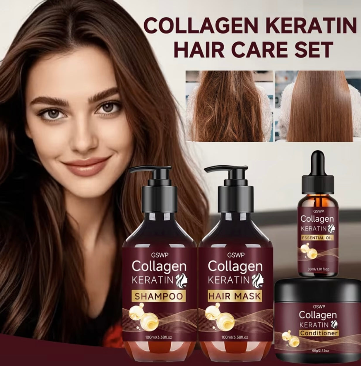 Keratin Care Set 4 pieces
