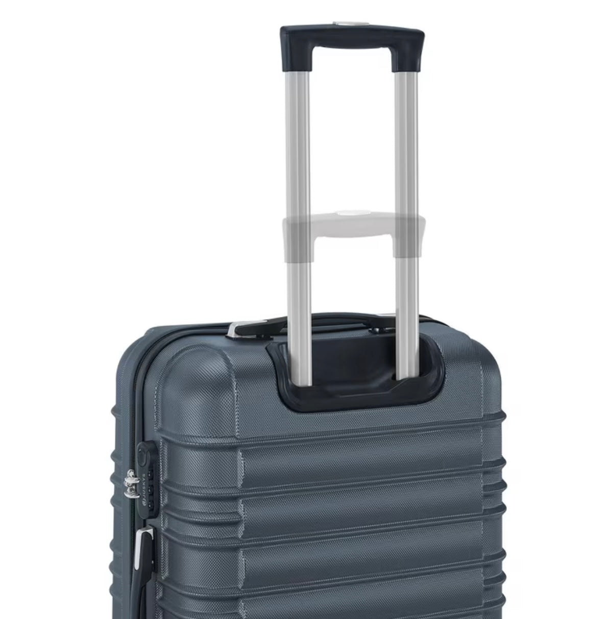 Set of hard suitcases