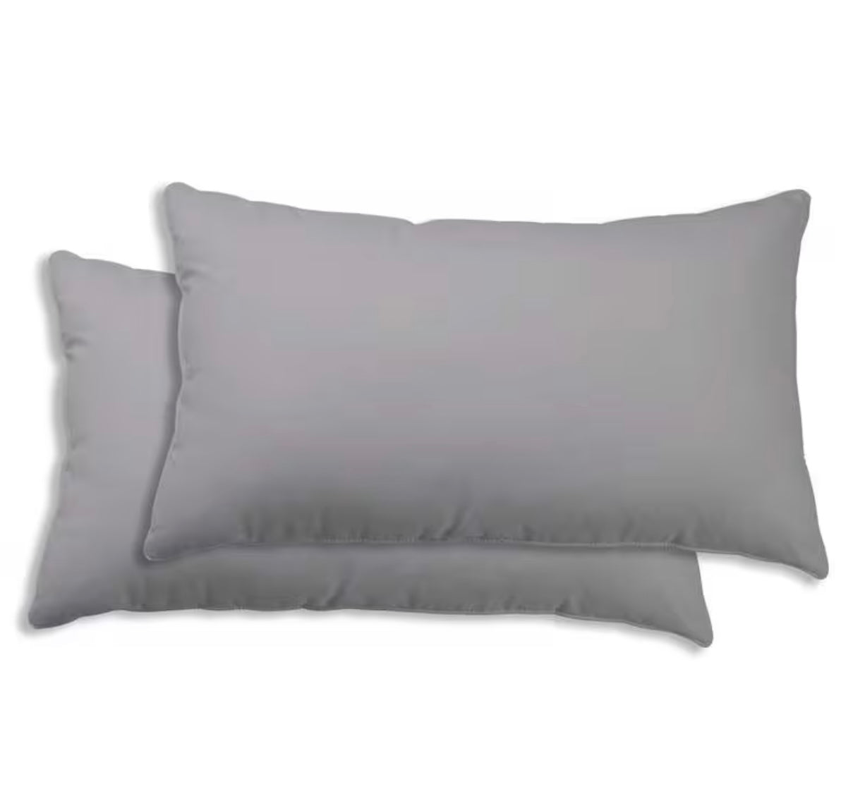 2 Pezzi Fodere per Cuscini in Cotone, Copricuscini Monocolore