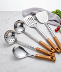 Heavy-duty kitchen utensils set [5 pieces]