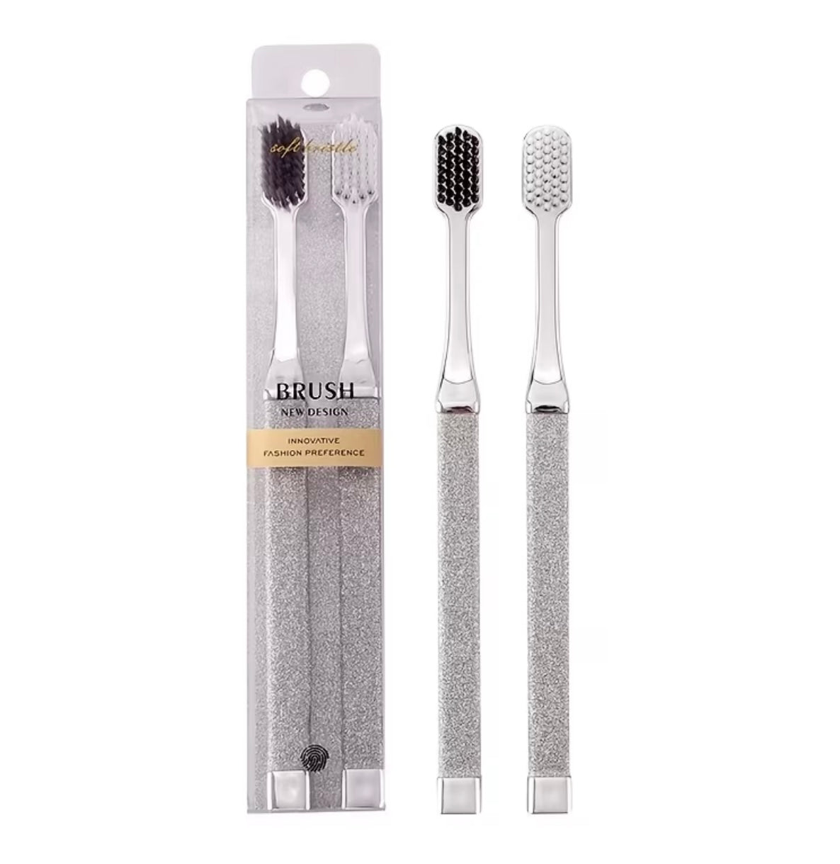 2 Pieces Luxury Toothbrush for Adults