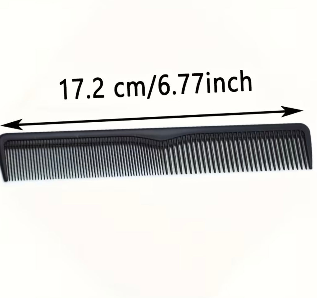 Professional black carbon fiber comb