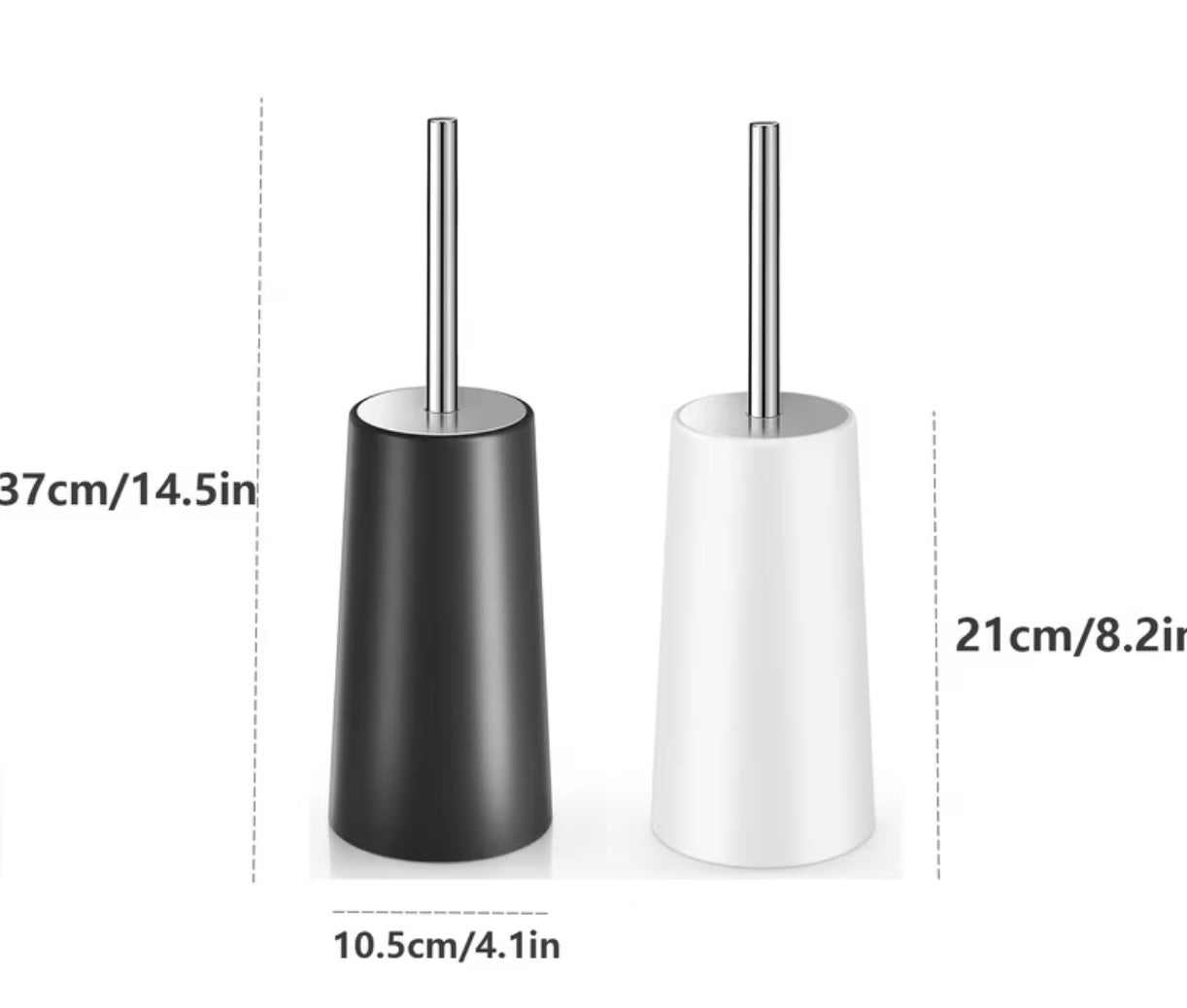Set da 2 pezzi con scovolino e portascovolino