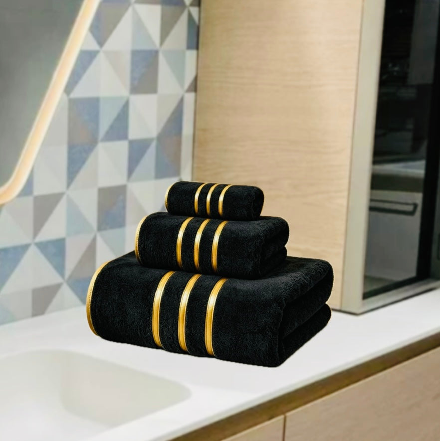 Juego de toallas de baño de lujo