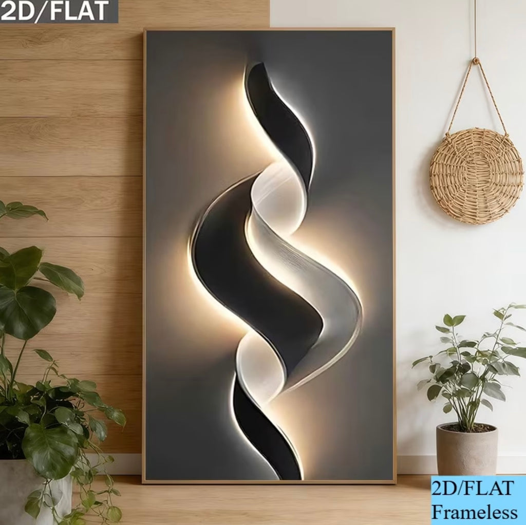 Flat 2D wall decoration