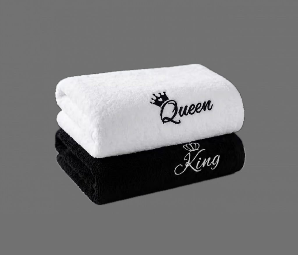 2 toallas de baño modernas unisex
