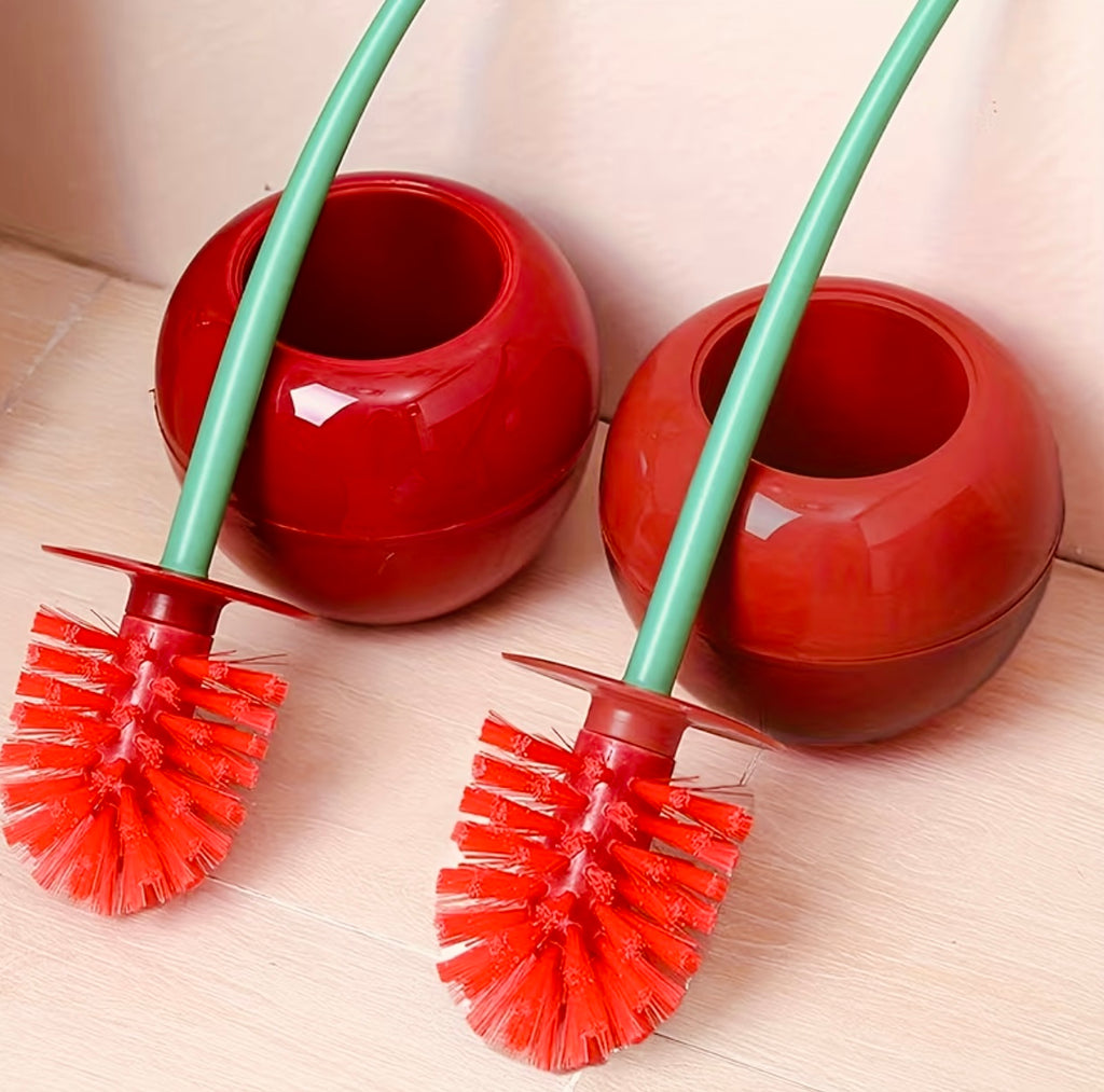 1pc Cherry Shaped Toilet Brush