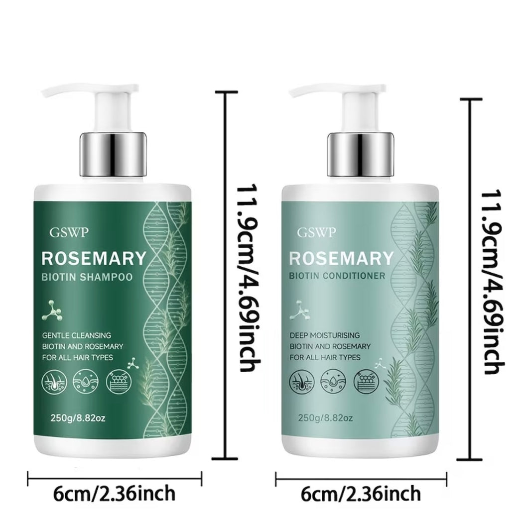 Set

Rosemary and Biotin Shampoo and Conditioner