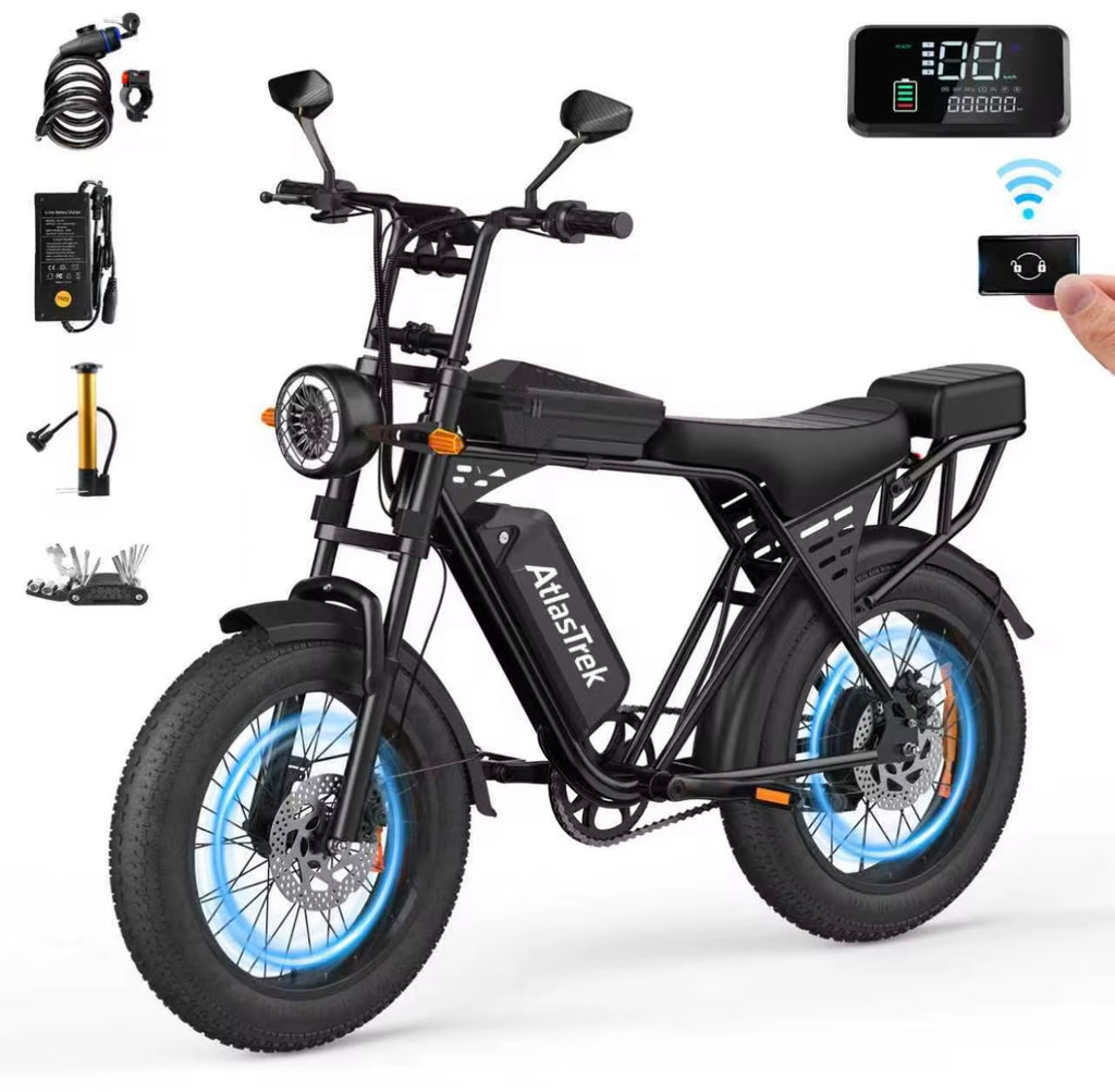 Electric Mountain Bike X5 250W 48V 15AH