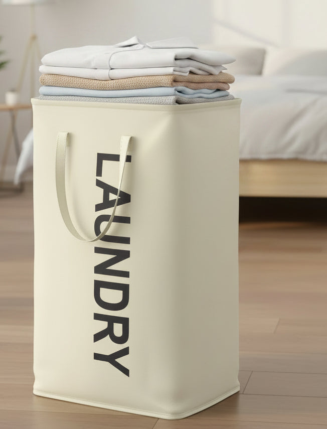 Folding Laundry Basket, 80L
