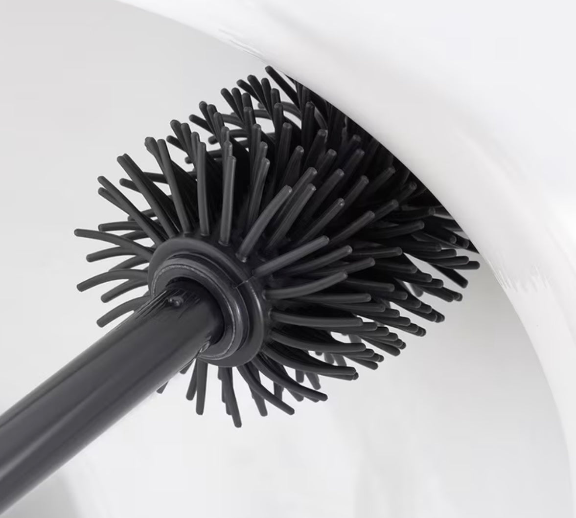 Scovolino di ricambio in silicone nero da 35 cm