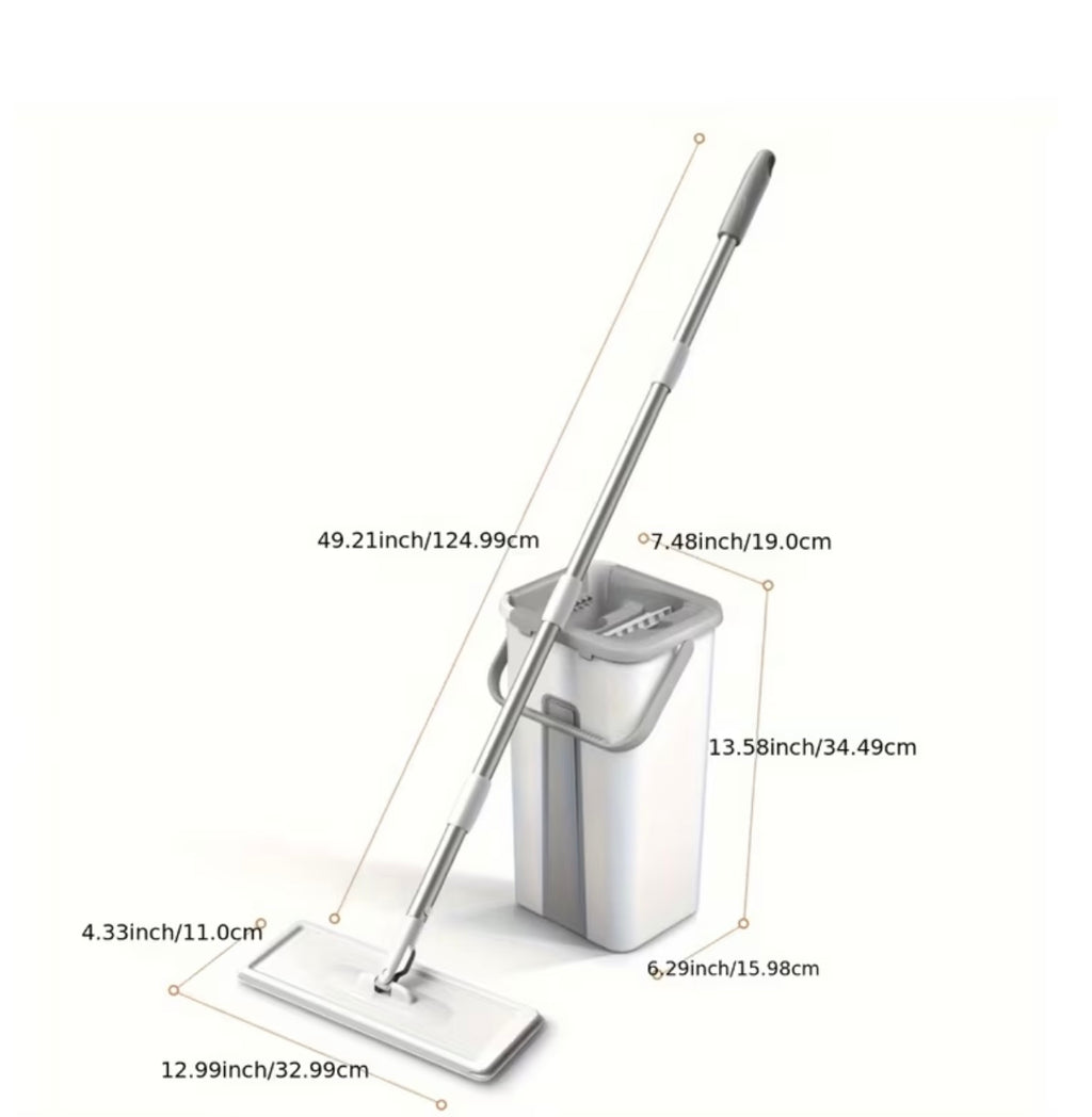 Set Mocio e
Secchio con Strizzatore