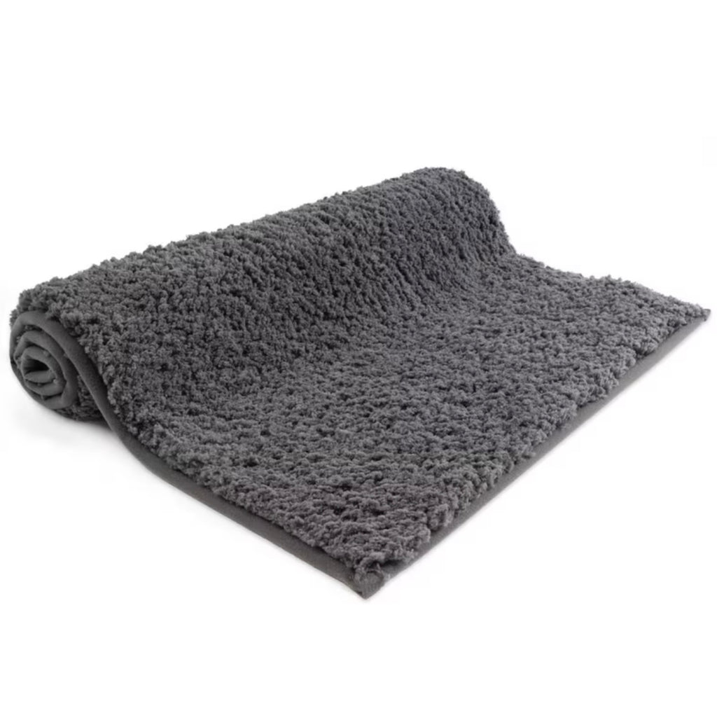 Morbido tappeto da bagno a pelo alto