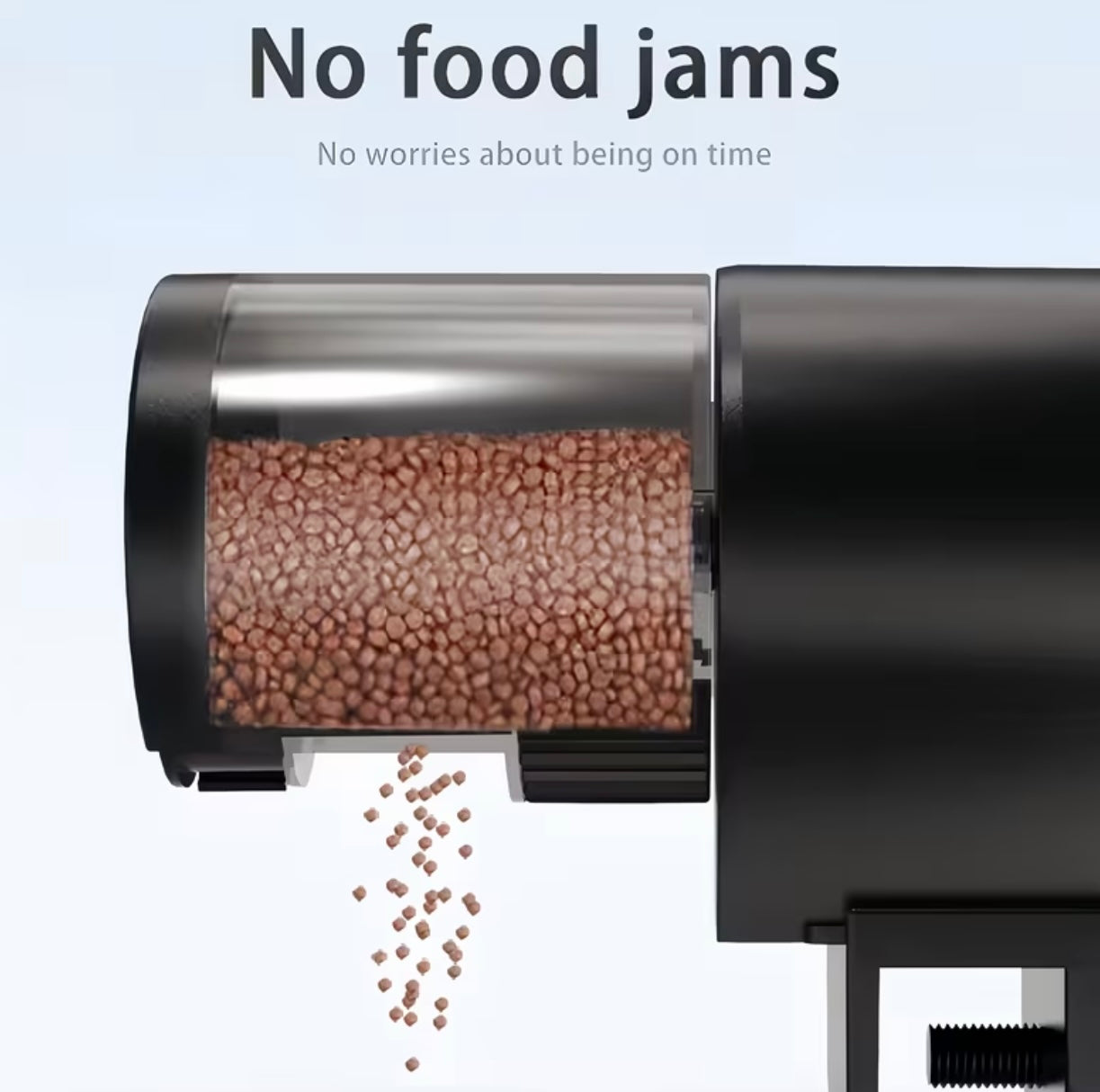 Automatic fish food vending machine