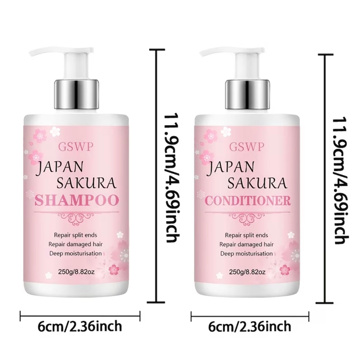 GSWP Sakura Shampoo and Conditioner Set
