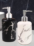1/2 pieces Soap Dispenser with Marbled Texture