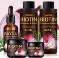 Set of 5 pieces for onion and biotin hair care