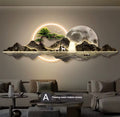 Print on Canvas with LED Wall