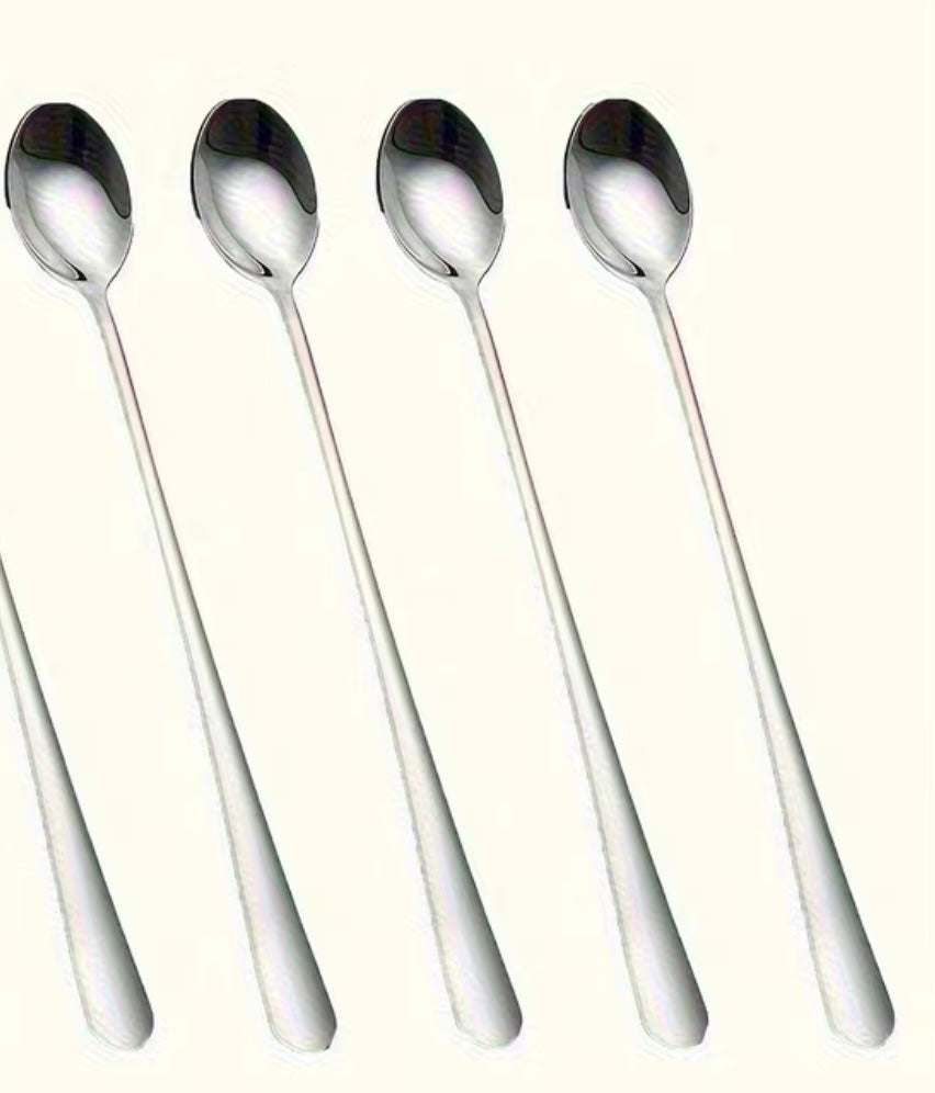 6 tablespoons of cold tea with a long handle