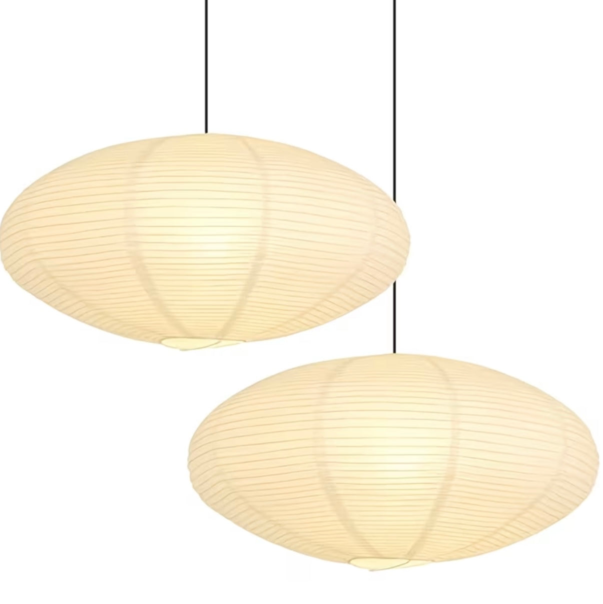 New Oval Paper Lanterns

White, Including 2 pieces of Paper Lanterns and 2 pieces of Supports