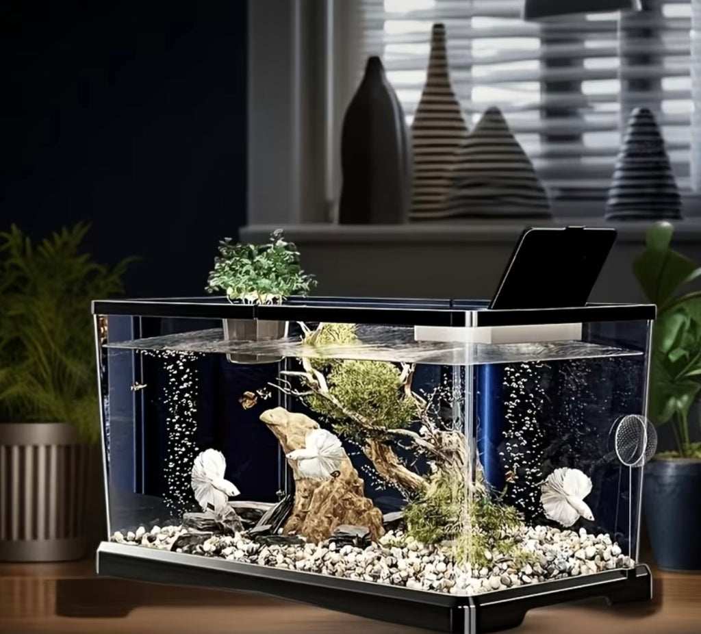 1 Set of Starter Kit for Resistant Aquarium, Modern Aquarium