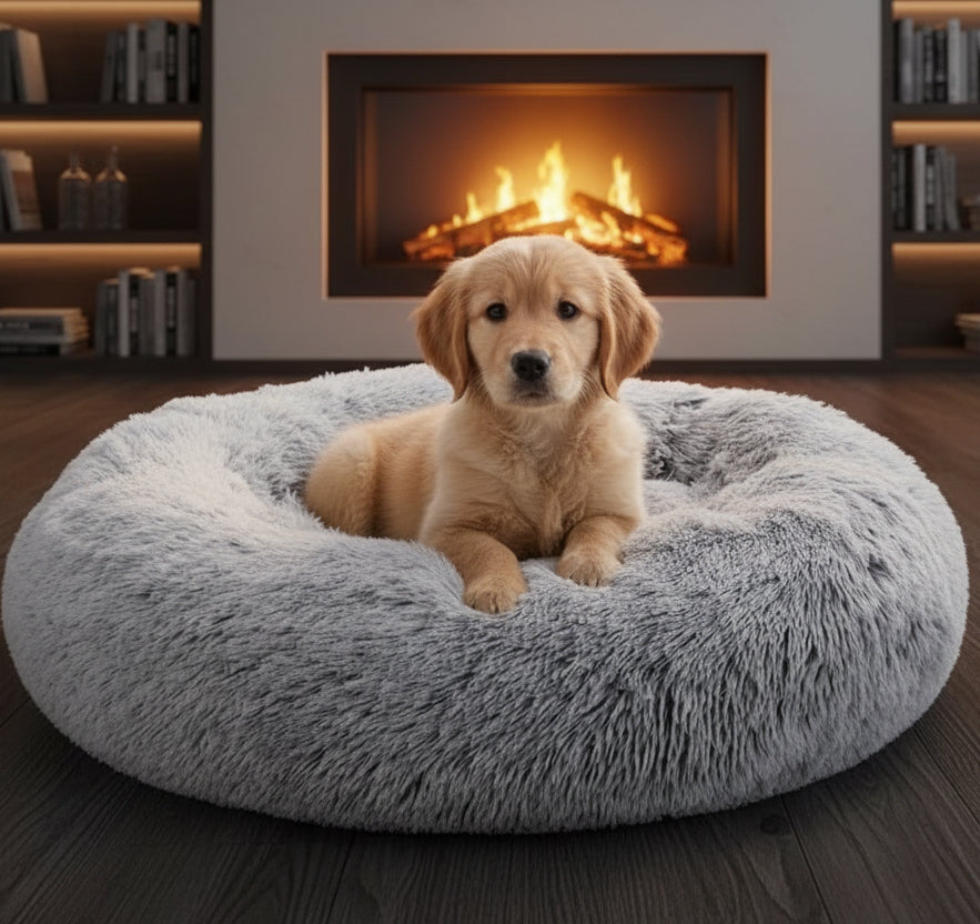 Comfortable Donut Beds for Dogs and Cats