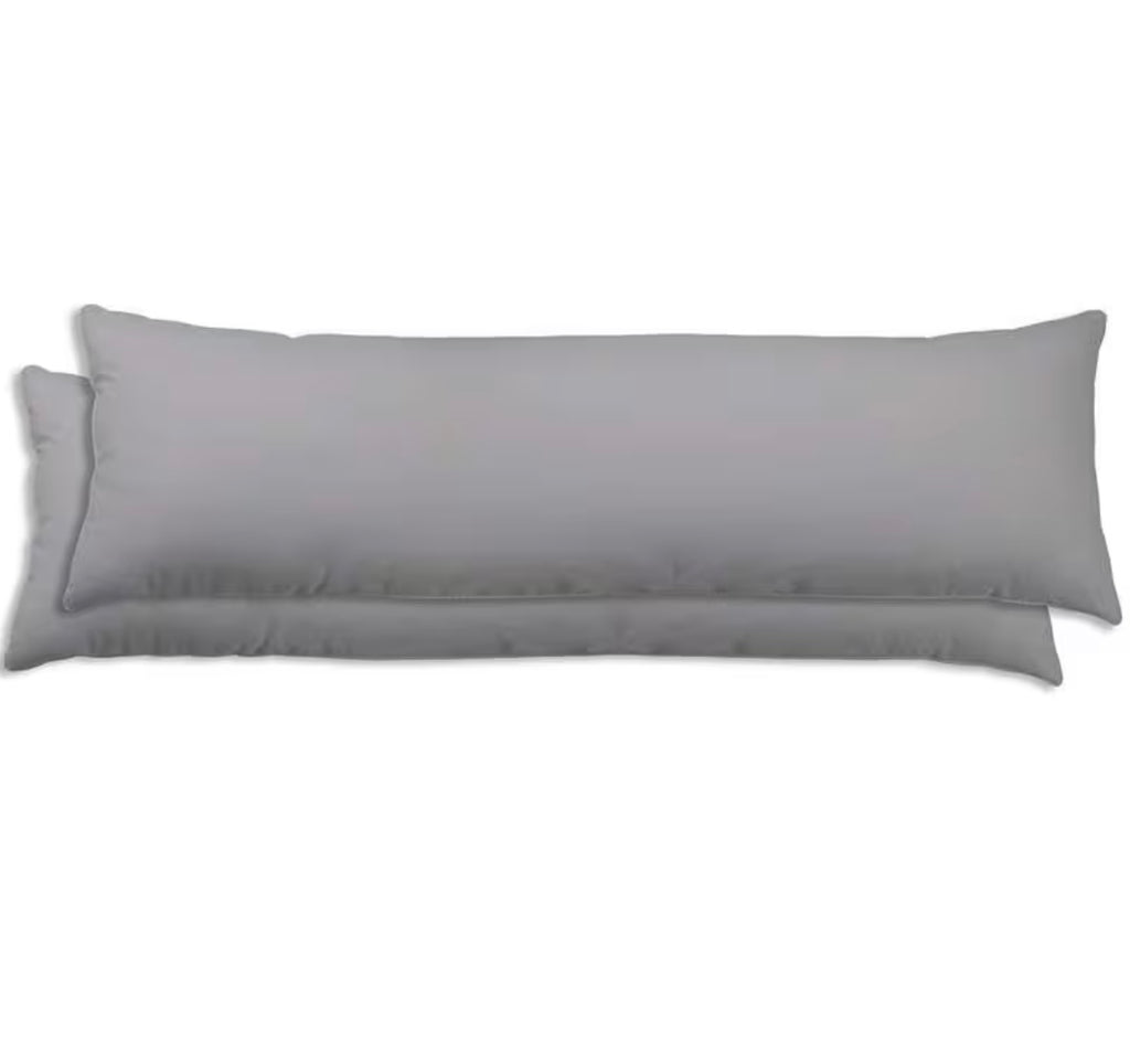 2 Pezzi Fodere per Cuscini in Cotone, Copricuscini Monocolore