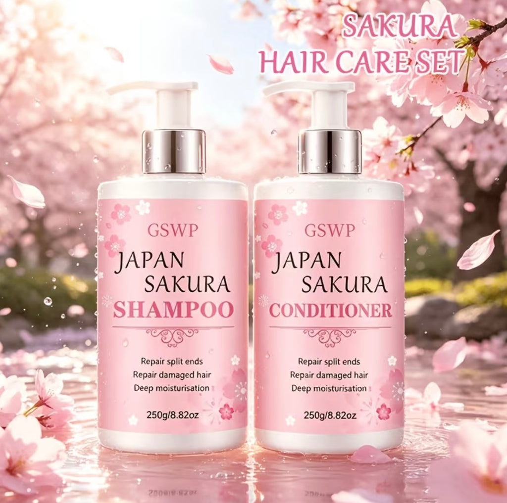 GSWP Sakura Shampoo and Conditioner Set