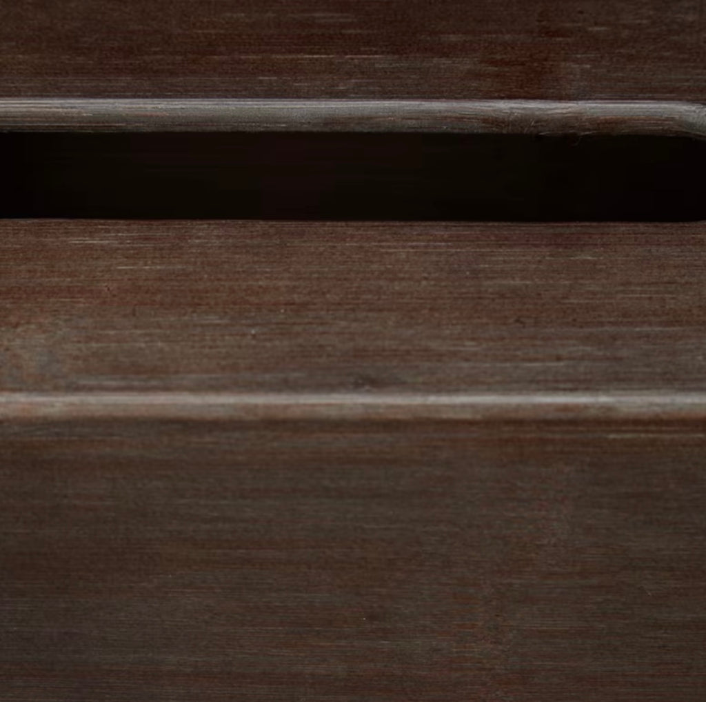 Scatola marrone scuro porta fazzoletti