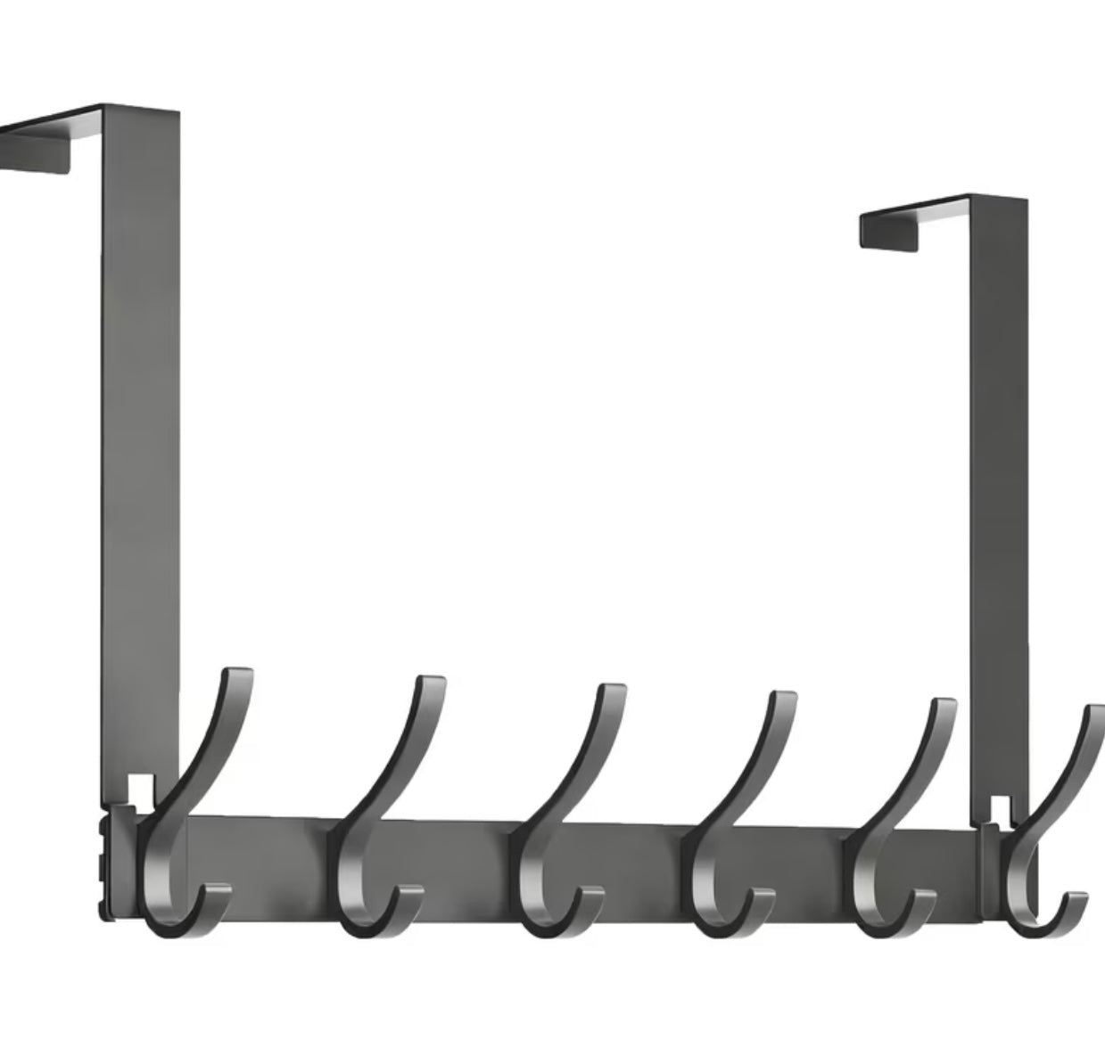 Clothes hanger hook without drilling.
