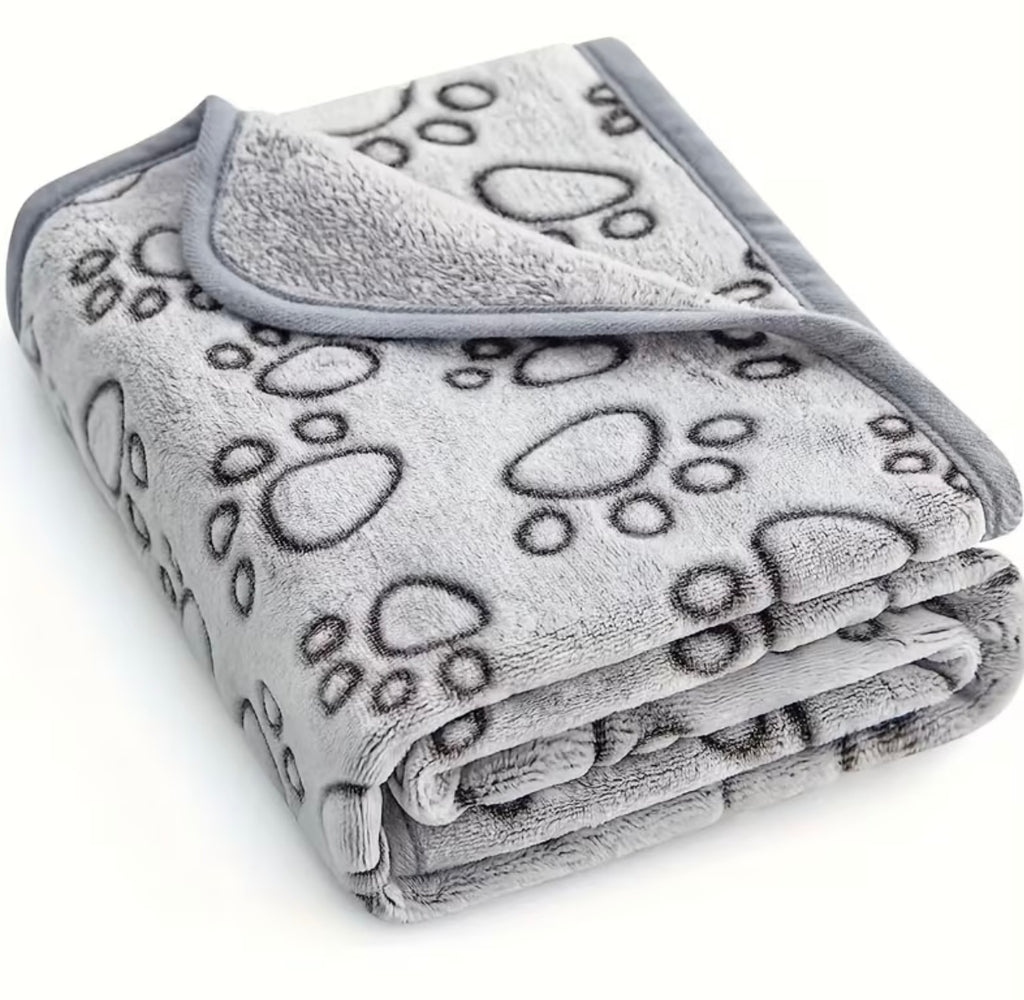 Pack of 1 Soft Flannel Blanket for Dogs and Cats