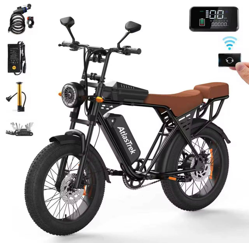 Electric Mountain Bike X5 250W 48V 15AH