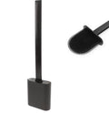 Spazzolone WC in silicone nero