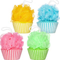 Set da 4 Pezzi Spugna da Bagno Spugna Doccia