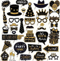 36 pieces of birthday photo booth accessories