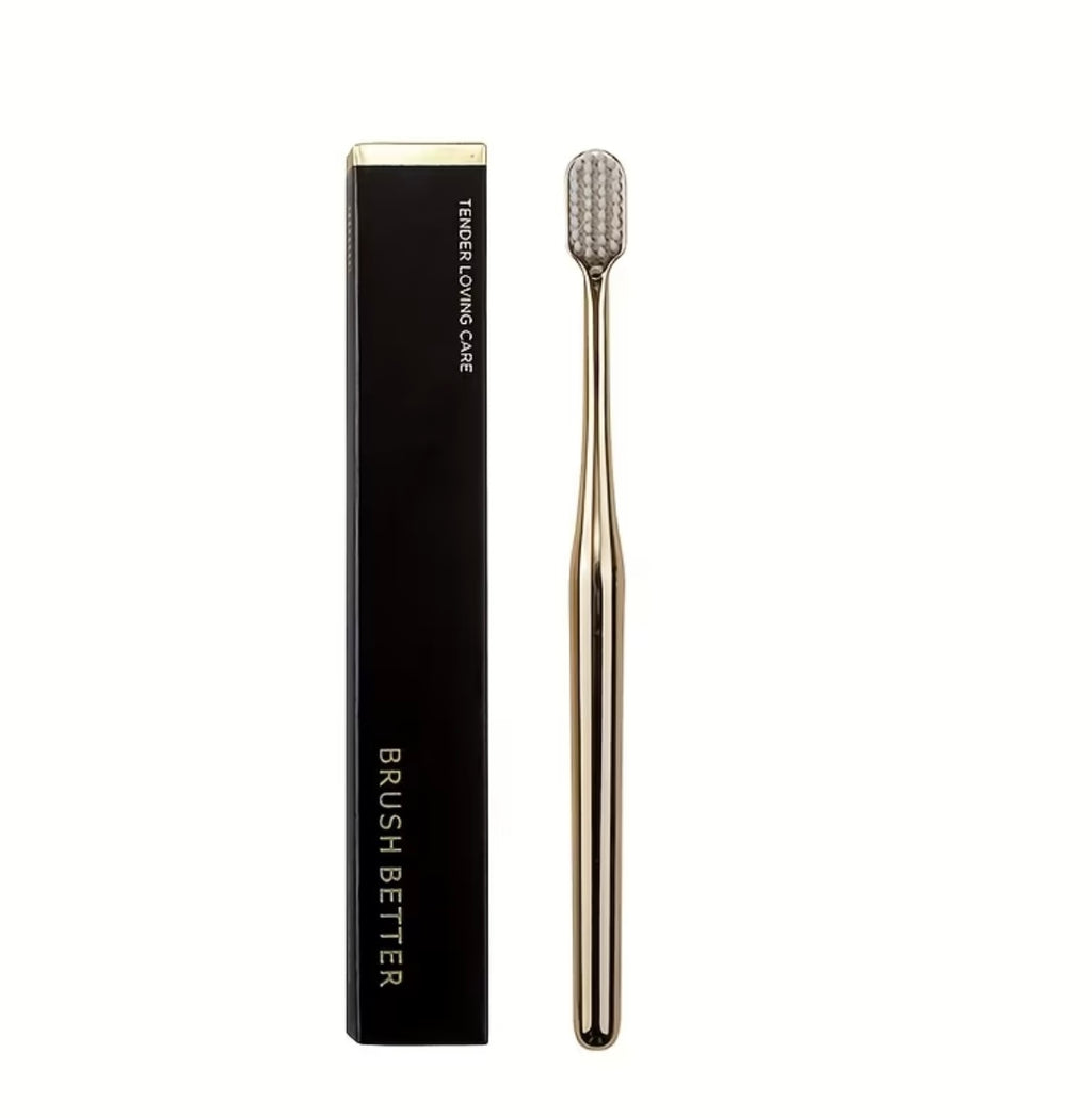 Billionaire golden noble toothbrush for Adults