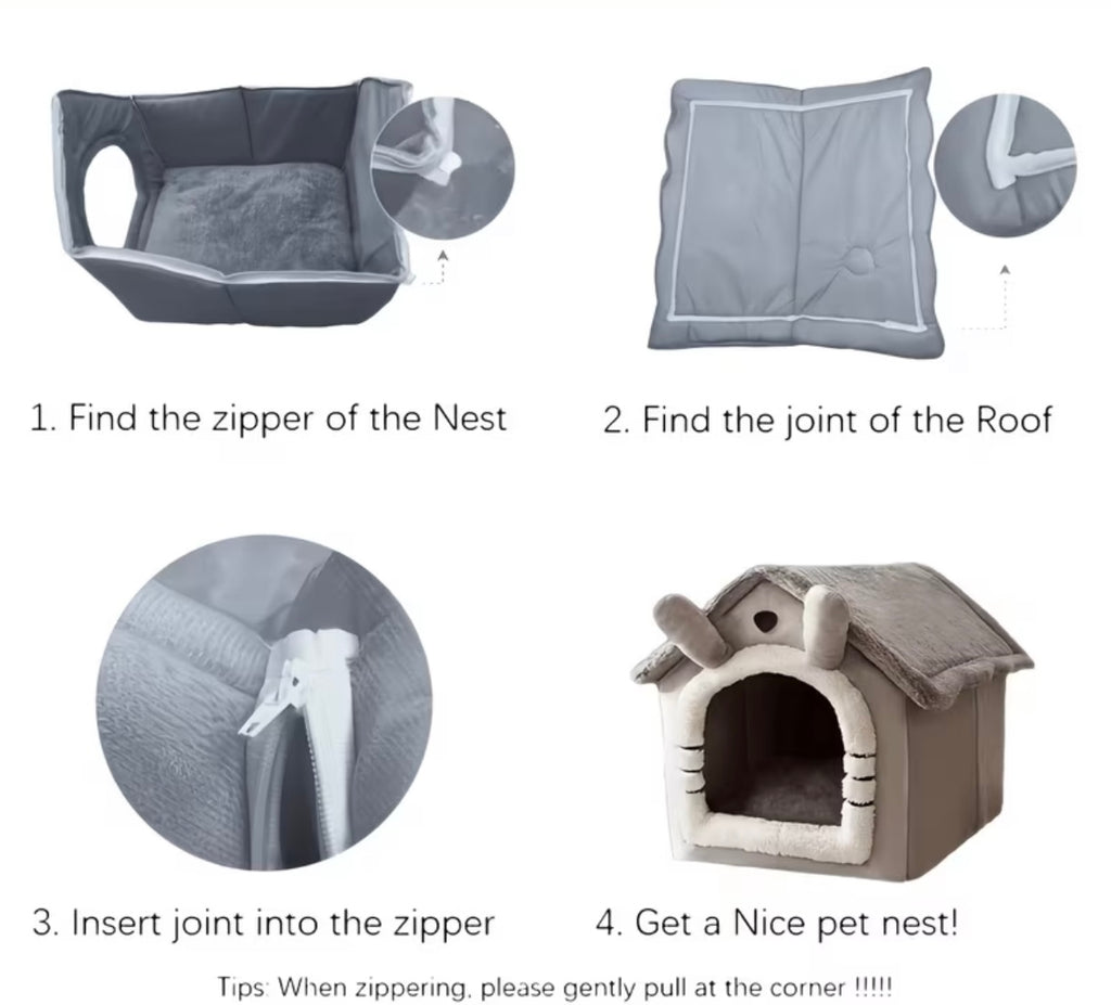 Cosy house for cats and dogs