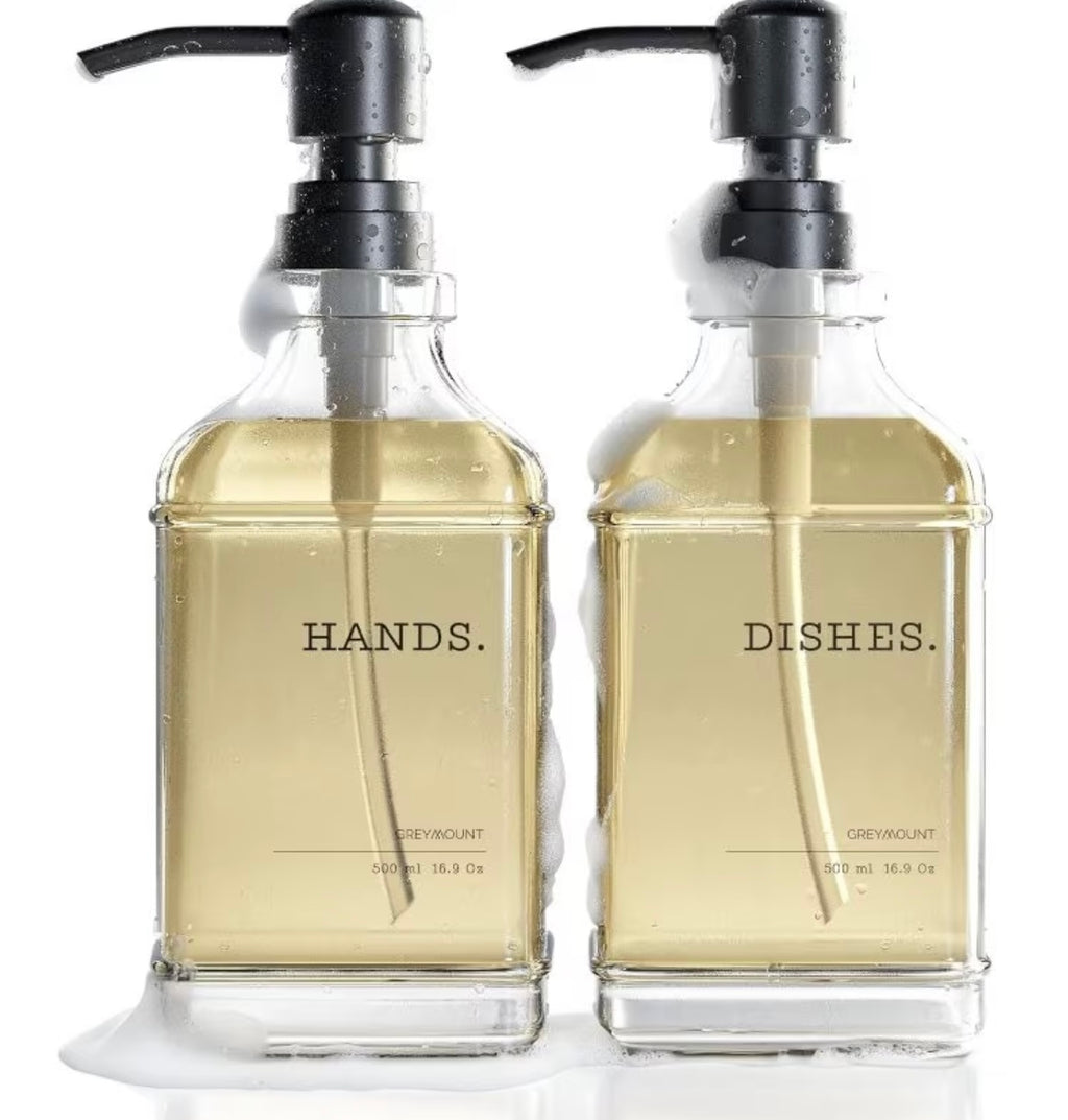 Set Dispenser
Sapone in Vetro