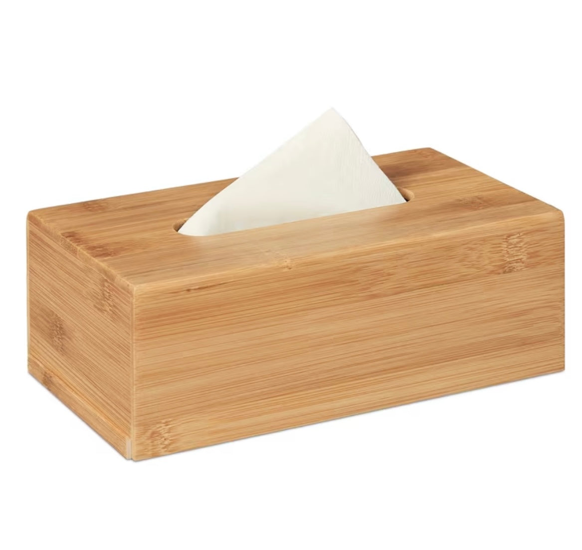 Porta fazzoletti cosmetici in naturale